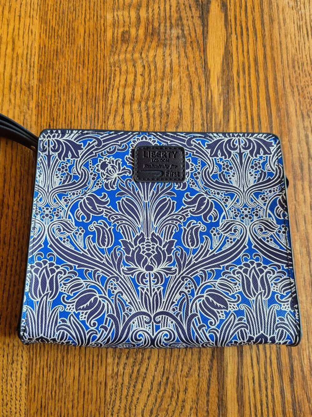 New Liberty London Floral Wristlet/Travel Pouch Make Up Bag